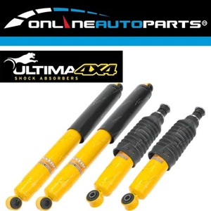 Front+Rear Extended Shock Absorber Set for Navara D21 D22 4x4 Ute Raised Springs - Picture 1 of 1