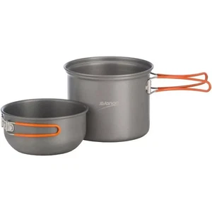 Kit de cocina anodizado duro Vango para 1 persona - 2 ollas con tapa - Imagen 1 de 3