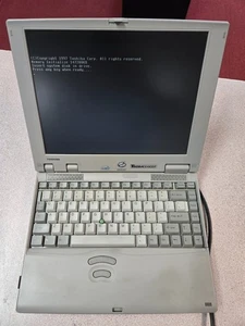Vintage Toshiba Tecra 510CDT Intel Pentium POWER TESTED *Read* - Picture 1 of 12