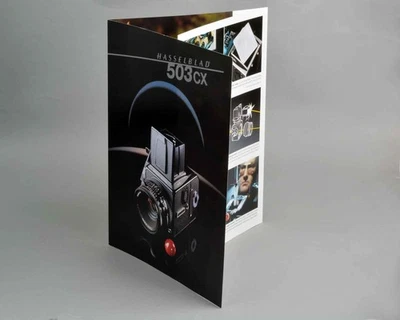 Hasselblad 503CX Tri-fold-out 6 Page Brochure - Image 1 of 2