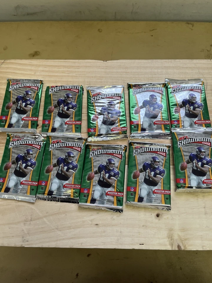NFL Showdown Booster Pack Lot X10 Sealed - Image 1 of 1