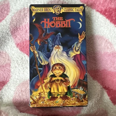 The Hobbit VHS (1977) Animated Rankin / Bass Vintage 1996 Video Release - Image 1 of 3