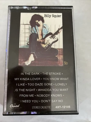 Billy Squier Don’t Say No Cassette Capitol Records 1981  - Image 1 of 4
