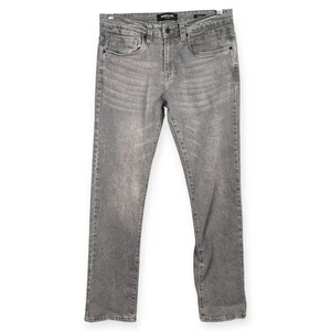 Kenneth Cole Jeans Men 30x30 Gray Slim Fit Stretch Denim Casual Modern Look - Picture 1 of 8