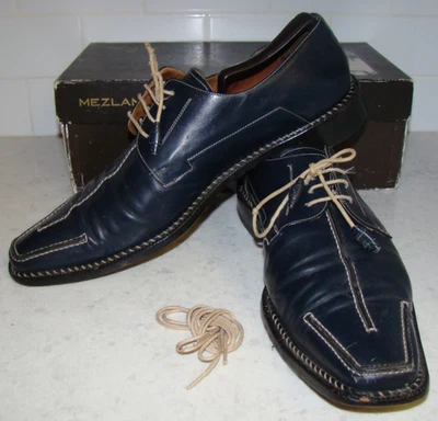 Мужские кожаные дерби Mezlan Kole размер 11 M на шнуровке - Изображение 1 из 4