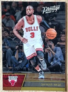 2016-17 Panini Prestige Metallized Gold #34 Dwyane Wade - Heat - Picture 1 of 2