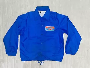 Giacca a vento da allenatore vintage marca K NATIONAL OILWELL VARCO NOV USATA grande - Foto 1 di 18