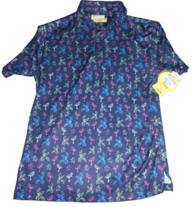 Nicklaus Mens Small Flamingo Dress shirt - Picture 1 of 1