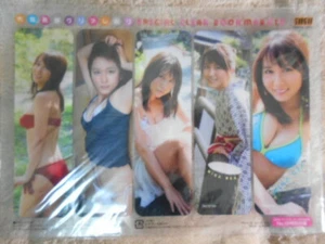 Mina Oba clear bookmark set Japanese idol sexy kawaii SKE48 MP  - Picture 1 of 1