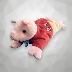 RARE - Eden Beatrix Potter Pigling Beanie Plush Pig 8" Stuffed Animal Frederick - Picture 1 of 9