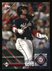 Juan Soto/Yoan Moncada 2020 Topps Stickers #233 /113 Baseball Card