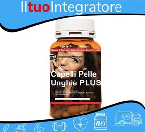 CHERATINA Integratore Capelli Pelle Unghie Anti Caduta Biotina Silicio Zinco