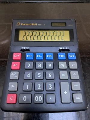 Vintage Packard Bell DT12 Calculator - Image 1 of 4