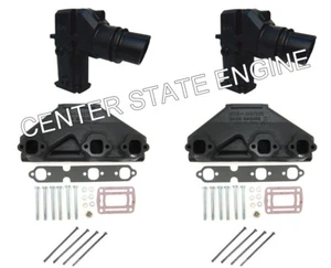 4.3L, 262 Volvo Penta/OMC Style Exhaust Manifold & Riser Kit. X-TRA tall 3862627 - Picture 1 of 1