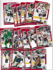 2020-21 O-PEE-CHEE OPC RED BORDER PARALLEL HUGHES,DEMKO,EVANS,ROOKIES,ORR,HOWE