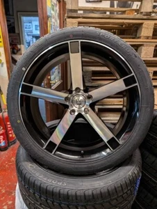 22" BMW X5 FITMENT ALLOY WHEELS & TYRES BMW X5 FITMENT WHEELS & TYRES 22" - Picture 1 of 7