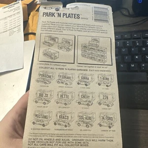 VINTAGE Hot Wheels 1988 Porsche 959 Park ‘N Plates WHITE Card Shows Wear - Picture 1 of 9