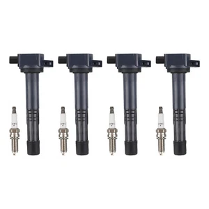 4pcs Ignition Coil & 4pcs Spark Plug For Acura ILX Honda Accord Civic CR-V UF602 - Picture 1 of 12