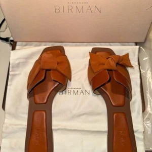 Alexandre Birman Knot Slide Sandal 37 - Picture 1 of 3