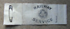 WW1 Railway Service (North Eastern) Armband