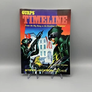 GURPS Timeline 1st Edition (Steve Jackson Games, 1992) - NEW - Roleplaying - Picture 1 of 4