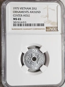 South Vietnam 2 Xu 1975 NGC MS 65 - Picture 1 of 2
