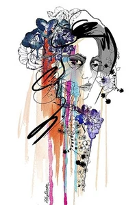 FANTASY KUNSTDRUCK Poison Holly Sharpe - Bild 1 von 1