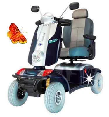 Elektromobil Maxi 220 6km/h Scooter  hohe Belastbarkeit große Beinfreiheit - Bild 1 von 3