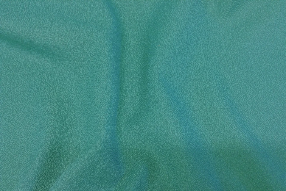 Milliken Textured Crepe Drapery Fabric Turquoise US Made DR11 - Image 1 of 1