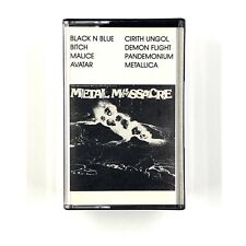 s l225 METAL MASSACRE Cassette Tape OG 1984 METALLICA CIRITH UNGOL MALICE Rare | Cirith Ungol Online