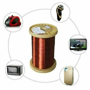 Alambre imán de cobre esmaltado de peso de 100 g para bobinado de bobina de generador de motor hágalo usted mismo - Imagen 1 de 12