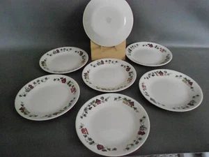 Corelle Set of 7 Living ware Bread Plate in the Garden Home Pattern - Picture 1 of 3