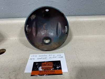 Yamaha DT-1 1970 250 cc canastilla de faros OEM - usado Foto 1 de 4