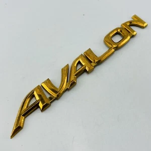 1995 1996 1997 Toyota Avalon Emblem Letters Logo Badge Trunk Rear Gold OEM D49 - Bild 1 von 7