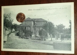 Cartolina d'epoca paesagg Italia Lombardia Varese Clivio Via al Confine - Foto 1 di 2