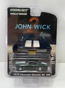 Greenlight 1:64 Hollywood Series 18 1970 Chevrolet Chevelle SS 396 John Wick 2 - Picture 1 of 4