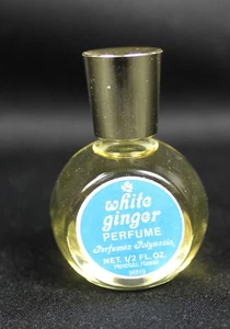 Vintage White Ginger Cologne by Perfumes Polynesia Honolulu Hawaii 1/2 oz. - Picture 1 of 1