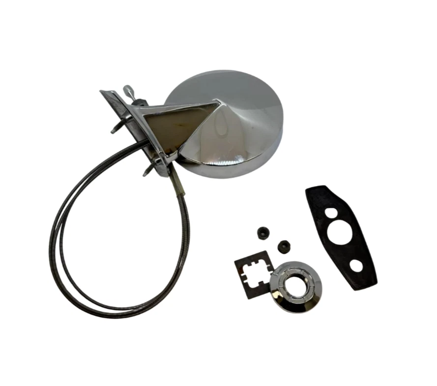 Espejo retrovisor de control remoto izquierdo Plymouth Fury 1969-1970 con ventanas de ventilación 2999125 nuevo de stock Foto 1 de 4