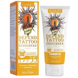Defend Tattoo protezione solare SPF30 protezione sbiadimento tatuaggio tatuaggio profondamente idratante tatuaggio - Foto 1 di 6
