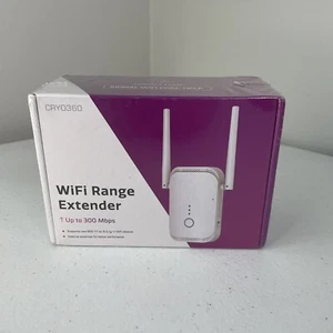 WiFi Range Extender New Sealed Up To 300 Mbps CRYO360 N300 Signal Booster - Picture 1 of 4