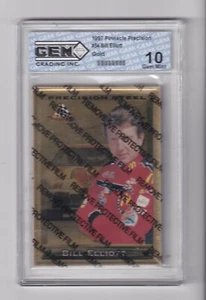 1997 Pinnacle Precision GOLD PARALLEL #54 Bill Elliott SWEET & SCARCE GEM MINT10 - Picture 1 of 1
