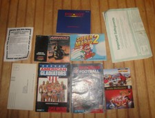 Nintendo Instruction Manual Lot NES Super Mario 2 Pinbot Airwolf SNES Gladiators