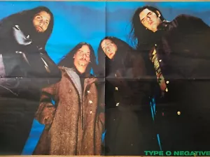 RARE! Poster: TYPE O NEGATIVE from 2001 - 56 x 40 cm (21 x 16 in.) - BRAND NEW! - Picture 1 of 1