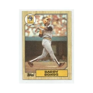 1987 Topps Barry Bonds Rookie mit komplettem Topps Set - Bild 1 von 1
