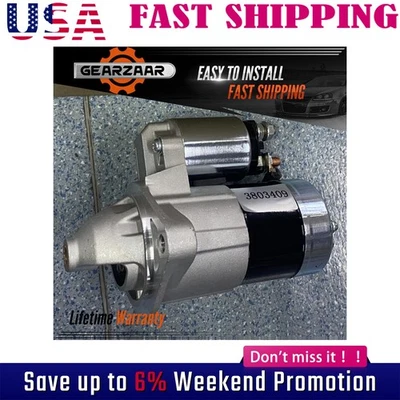 Starter 17841 para Toyota Corolla Matrix Pontiac Vibe 2003-2008 ¡1,8 L ajuste directo! Foto 1 de 4