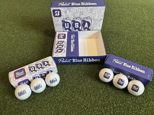 Bridgestone x PBR Pabst Blue Ribbon Limited Golf Balls - Picture 1 of 4