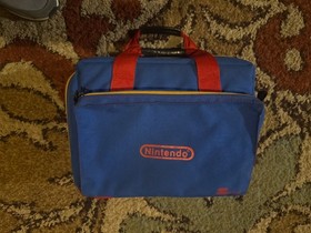 Vtg 1988 Original Nintendo NES Z Bag Console System Carrying Case Soft Sided