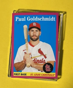 2023 Topps TBT PAUL GOLDSCHMIDT SSP Throwback Thursday PINK Variation #/5 - Bild 1 von 2