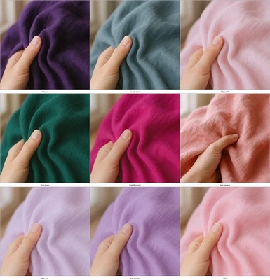 Linen Fabric by the Yard – Material for Sewing, Crafting & Home Décor Projects - Image 1 of 4