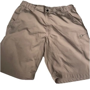 Wrangler Shorts Men 38 Beige Cargo Hiking Shorts Skater Cycling Lightweight - Picture 1 of 9